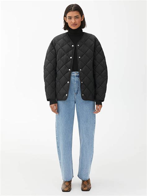 arket quilted jacket